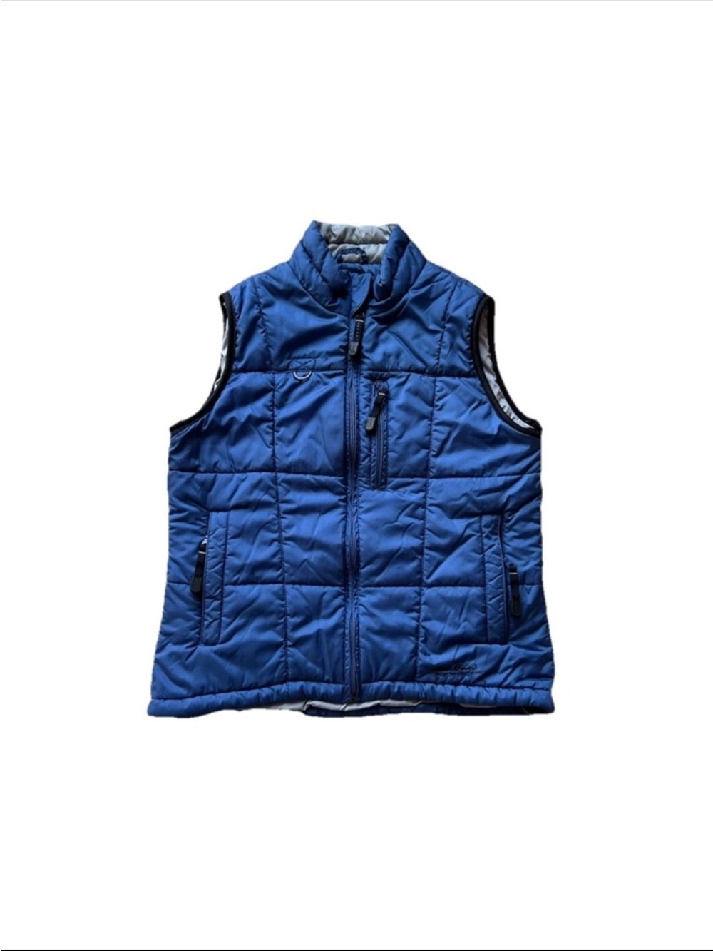VTG Eddie Bauer EBTEK Women's Full Zip Primaloft Insulated Vest Size Small